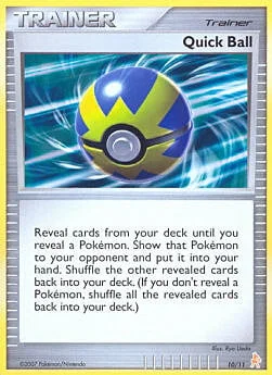 Quick Ball — DP Trainer Kit (Lucario)