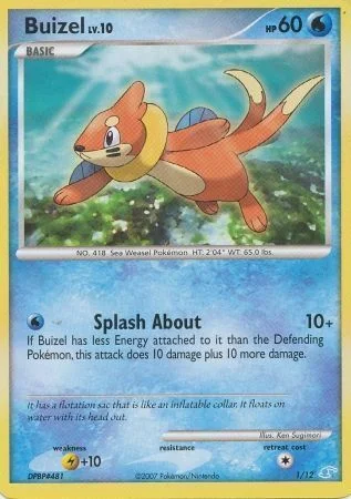 Buizel Lv.10 — DP Trainer Kit (Manaphy)