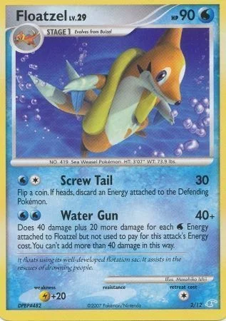 Floatzel — DP Trainer Kit (Manaphy)