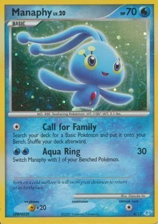 Manaphy — DP Trainer Kit (Manaphy)