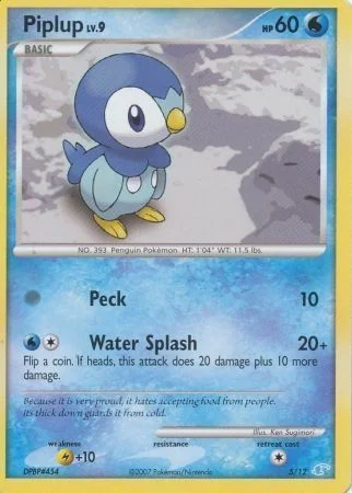 Piplup — DP Trainer Kit (Manaphy)