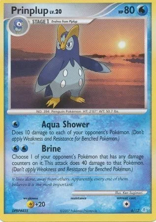Prinplup — DP Trainer Kit (Manaphy)