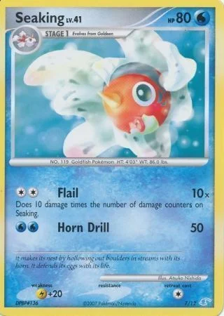 Seaking — DP Trainer Kit (Manaphy)