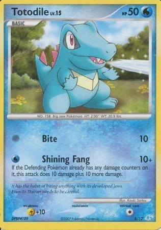 Totodile — DP Trainer Kit (Manaphy)