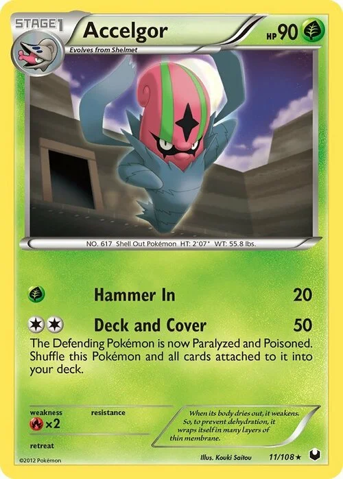 Accelgor — Dark Explorers