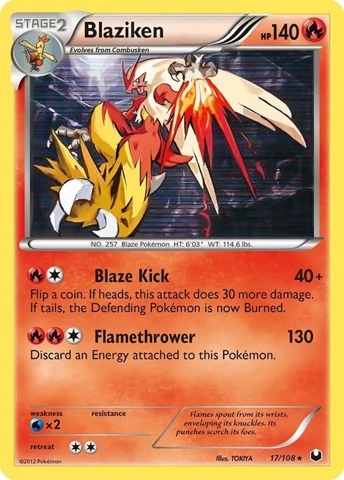Blaziken — Dark Explorers