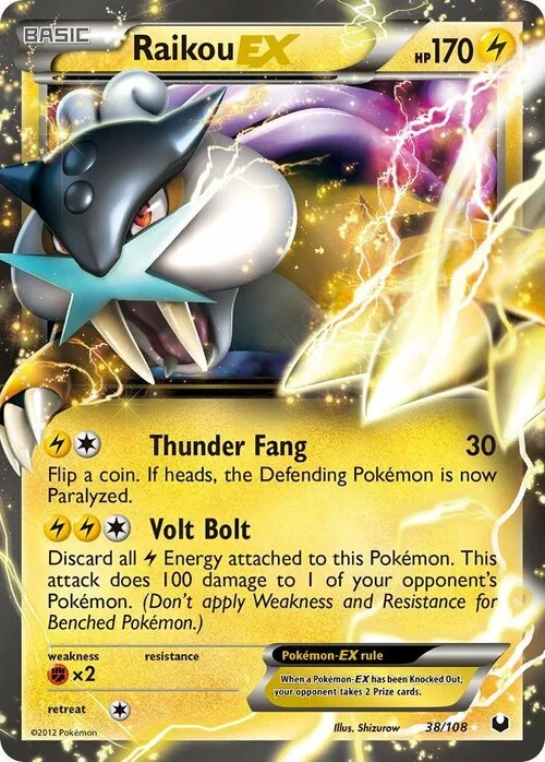 Raikou EX — Dark Explorers