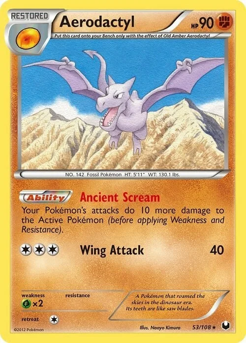 Aerodactyl — Dark Explorers