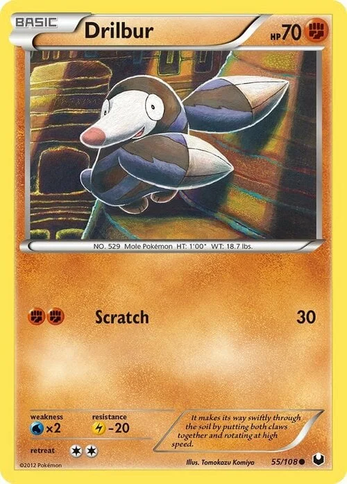 Drilbur — Dark Explorers
