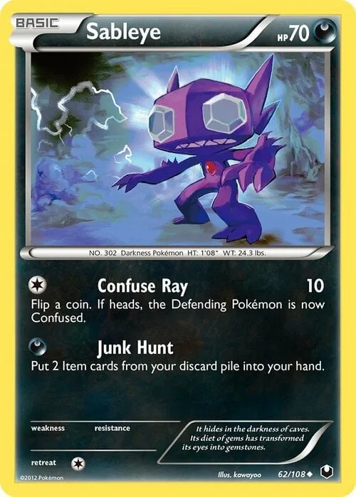 Sableye — Dark Explorers