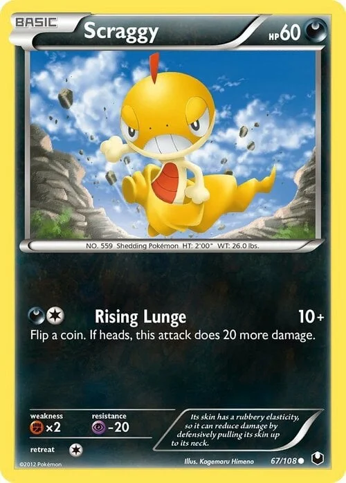 Scraggy — Dark Explorers