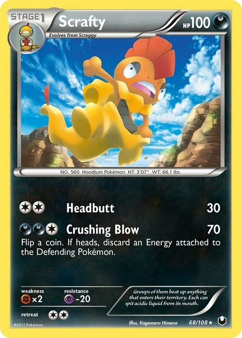 Scrafty — Dark Explorers