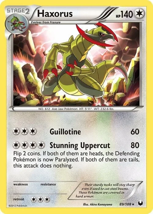 Haxorus — Dark Explorers