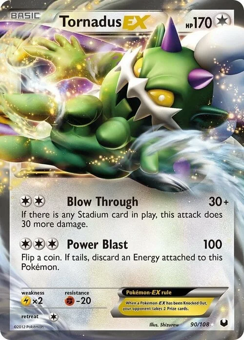 Tornadus EX — Dark Explorers