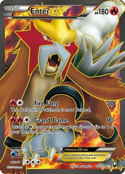 Entei EX — Dark Explorers