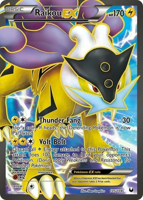 Raikou EX — Dark Explorers