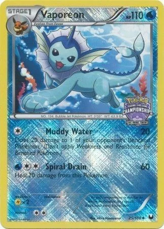 Vaporeon — League Promos