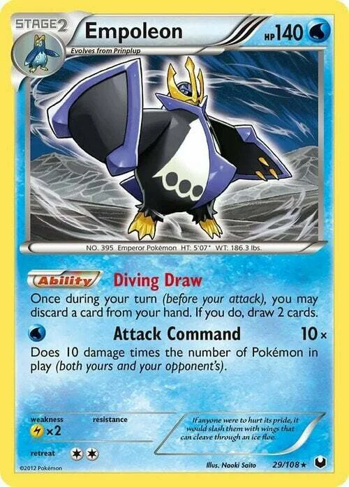Empoleon — Theme Deck & Blisters Exclusives