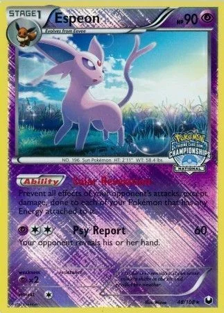 Espeon — League Promos