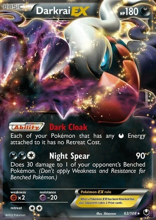 Darkrai EX — Dark Explorers Promos