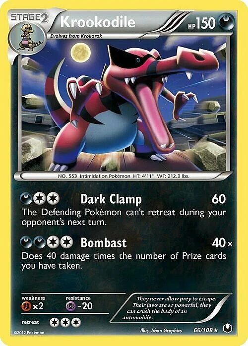 Krookodile — Theme Deck & Blisters Exclusives