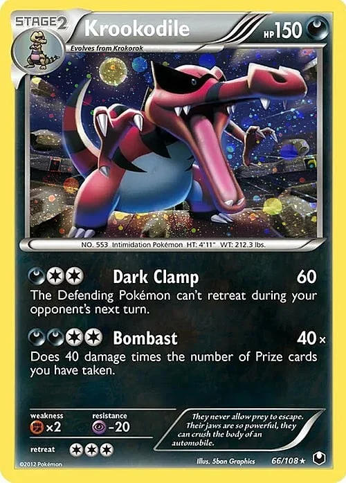 Krookodile — Theme Deck & Blisters Exclusives