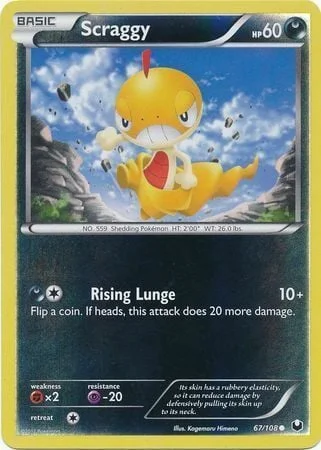Scraggy — Dark Explorers Promos