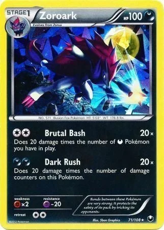 Zoroark — Dark Explorers Promos