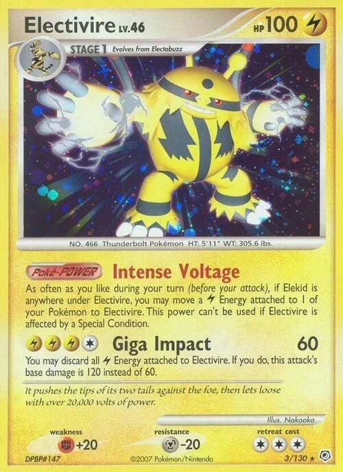 Electivire Lv.46 — Diamond & Pearl