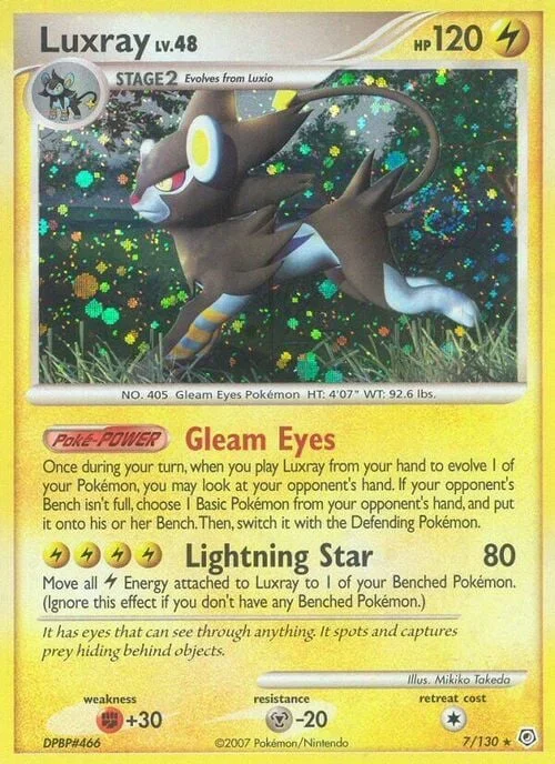 Luxray Lv.48 — Diamond & Pearl