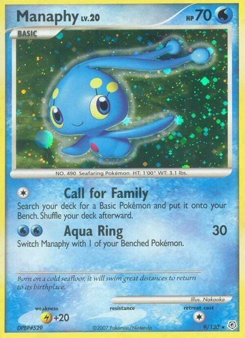 Manaphy Lv.20 — Diamond & Pearl