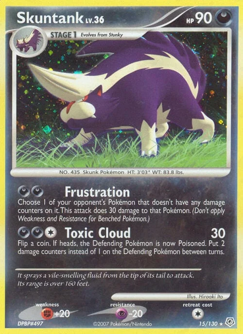 Skuntank Lv.36 — Diamond & Pearl
