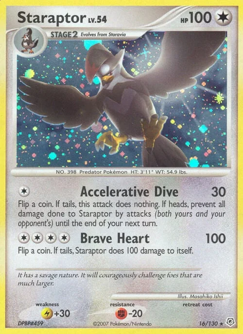 Staraptor Lv.54 — Diamond & Pearl