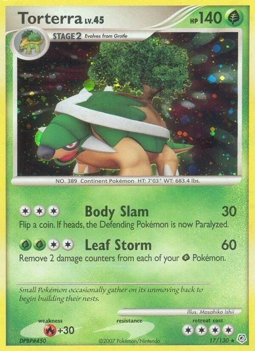Torterra Lv.45 — Diamond & Pearl
