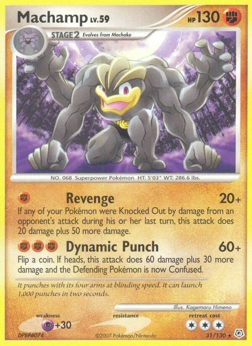 Machamp Lv.59 — Diamond & Pearl
