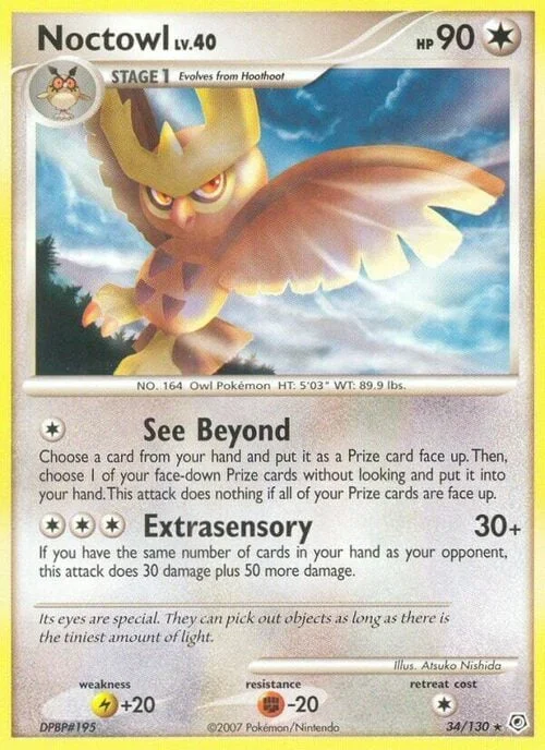 Noctowl Lv.40 — Diamond & Pearl