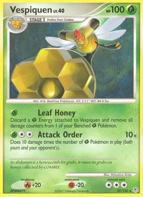 Vespiquen Lv.40 — Diamond & Pearl