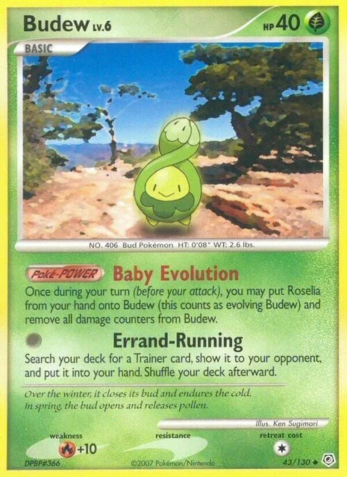 Budew Lv.6 — Diamond & Pearl