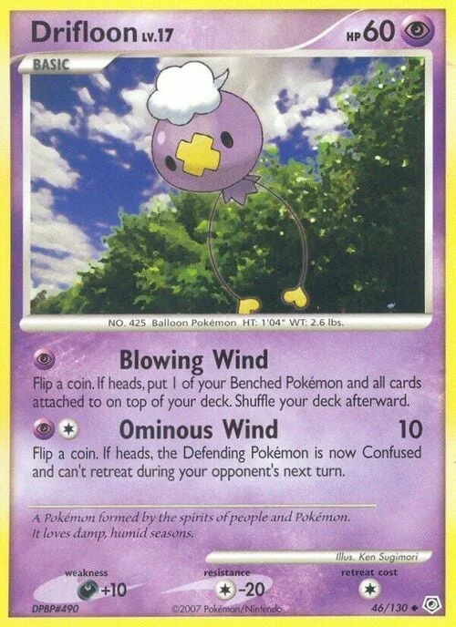 Drifloon Lv.17 — Diamond & Pearl