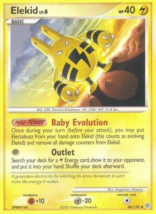 Elekid Lv.6 — Diamond & Pearl