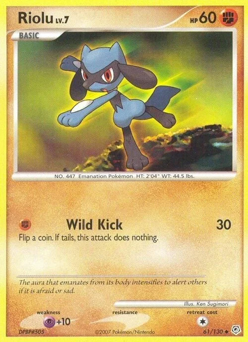 Riolu Lv.7 — Diamond & Pearl