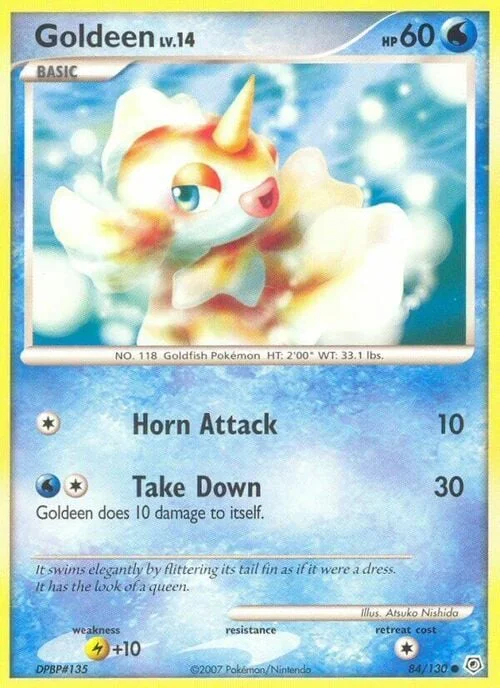 Goldeen Lv.14 — Diamond & Pearl