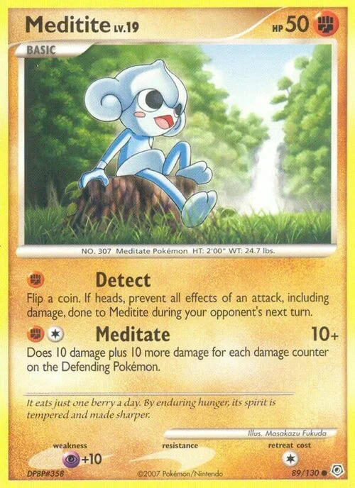 Meditite Lv.19 — Diamond & Pearl