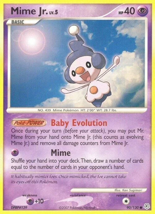 Mime Jr. Lv.5 — Diamond & Pearl