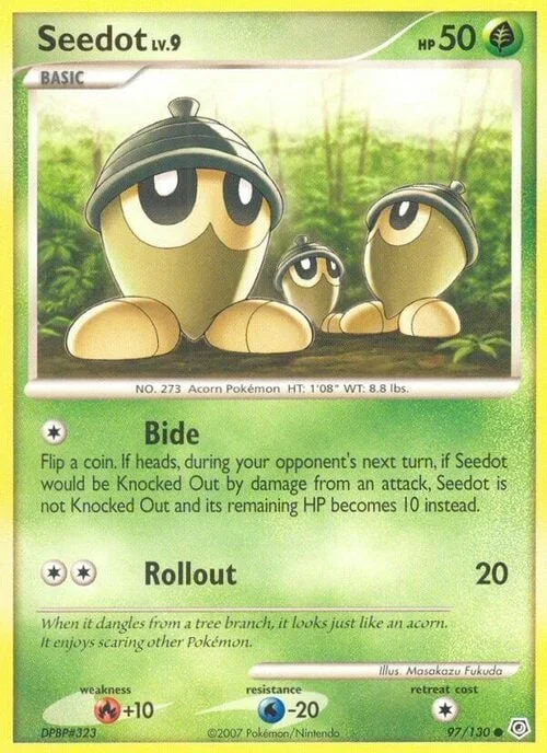 Seedot Lv.9 — Diamond & Pearl