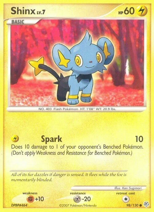 Shinx Lv.7 — Diamond & Pearl