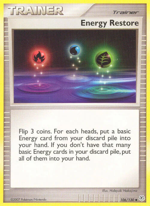 Energy Restore — Diamond & Pearl