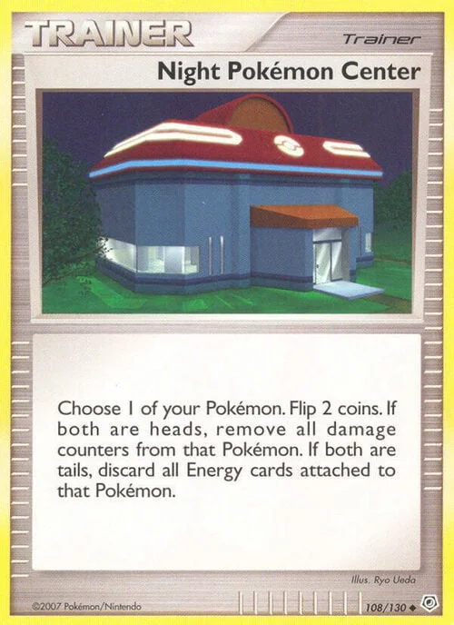 Night Pokémon Center — Diamond & Pearl