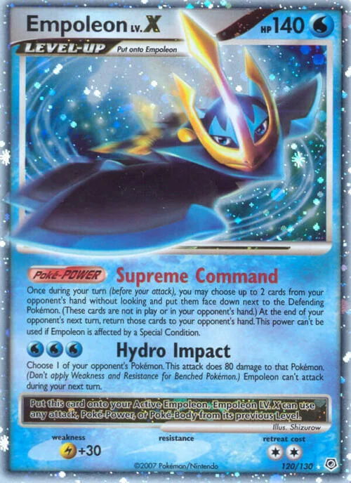 Empoleon LV.X — Diamond & Pearl
