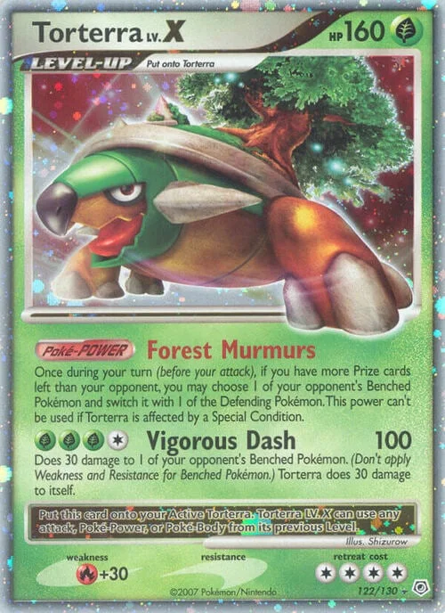 Torterra LV.X — Diamond & Pearl